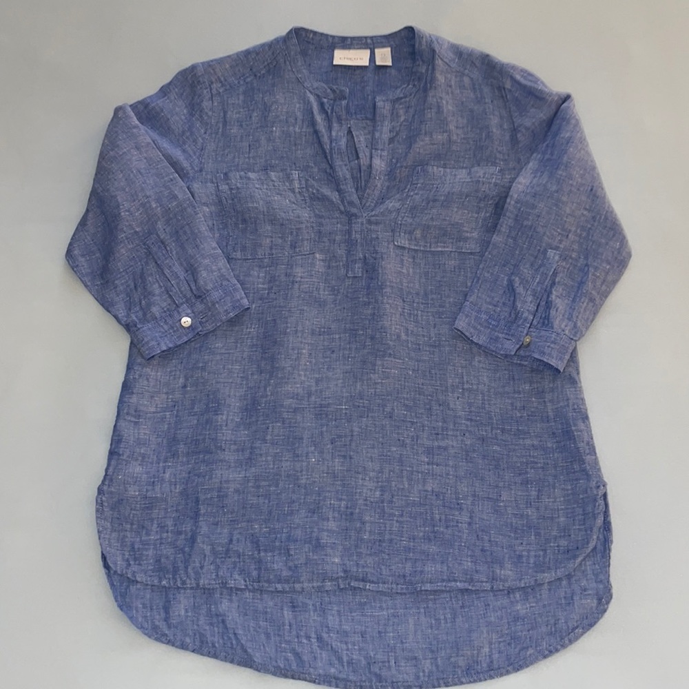 Chico’s Blue Blouse